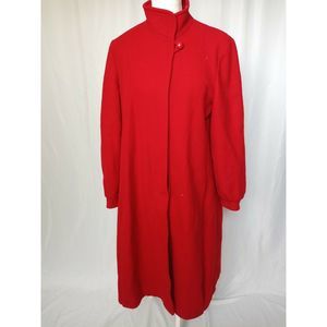 Vintage PRIME SOURCE Fleece Button Up Peacoat M